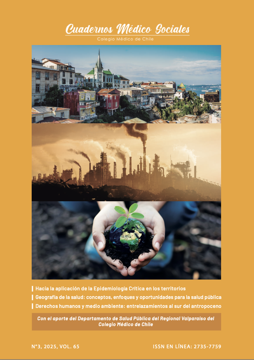 					Ver Vol. 65 Núm. 3 (2025): Cuadernos Médico Sociales
				